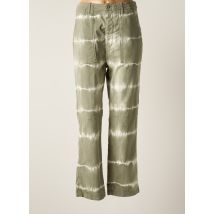 ACQUAVERDE - Pantalon droit vert en coton pour femme - Taille W27 - Modz