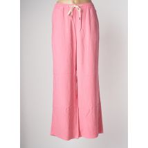 GARCIA - Pantalon large rose en viscose pour femme - Taille 44 - Modz