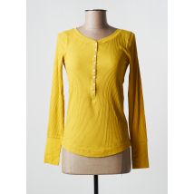 ESPRIT - T-shirt jaune en modal pour femme - Taille 36 - Modz