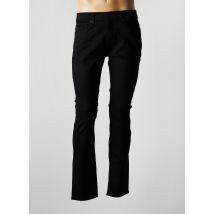 SELECTED - Pantalon slim noir en coton pour homme - Taille W34 L34 - Modz