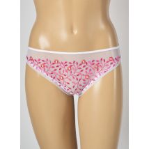 AUBADE - Tanga blanc en polyamide pour femme - Taille 38 - Modz