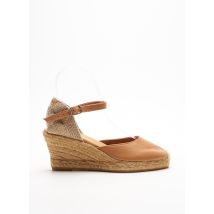 TONI PONS - Espadrilles marron en cuir pour femme - Taille 35 - Modz