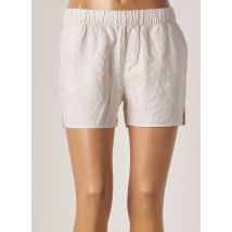 JDY - Short beige en lin pour femme - Taille 34 - Modz