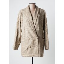 CHERRY PARIS - Manteau long beige en polyester pour femme - Taille 38 - Modz