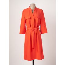 GERRY WEBER - Robe mi-longue orange en polyester pour femme - Taille 42 - Modz