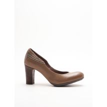 MINKA DESIGN - Escarpins marron en cuir pour femme - Taille 38 - Modz
