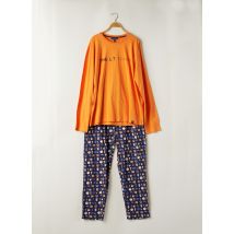 ARTHUR - Pyjama orange en coton pour homme - Taille 46 - Modz