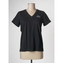 KAPPA - T-shirt noir en coton pour femme - Taille 38 - Modz