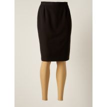 ROBUR - Jupe mi-longue noir en polyester pour femme - Taille 40 - Modz