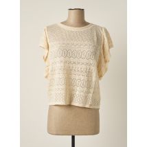 LE PETIT BAIGNEUR - Pull beige en lin pour femme - Taille 36 - Modz