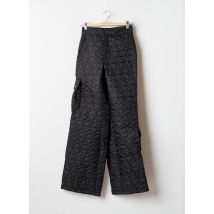 LAAGAM - Pantalon large noir en polyester pour femme - Taille 34 - Modz