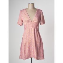 LAAGAM - Robe courte rose en polyester pour femme - Taille 38 - Modz