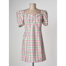 LAAGAM - Robe courte rose en coton pour femme - Taille 38 - Modz