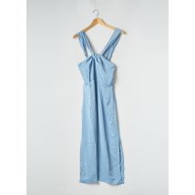 LAAGAM - Robe longue bleu en polyester pour femme - Taille 34 - Modz