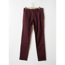 TIBET - Pantalon chino rouge en coton pour homme - Taille 38 - Modz