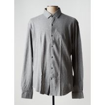 SAINT HILAIRE - Chemise manches longues gris en coton pour homme - Taille M - Modz