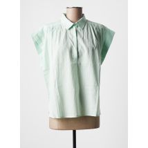 HOD - Blouse vert en coton pour femme - Taille 36 - Modz