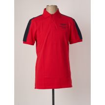 HACKETT - Polo rouge en coton pour homme - Taille M - Modz