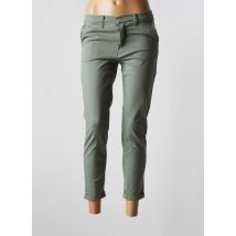 LCDN - Pantalon 7/8 vert en tencel pour femme - Taille 40 - Modz