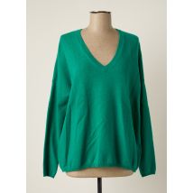 LES TRICOTS DE LÉA - Pull vert en cachemire pour femme - Taille 42 - Modz