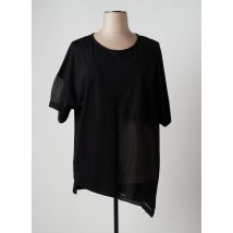 LOTUS EATERS - Tunique manches courtes noir en coton pour femme - Taille 42 - Modz