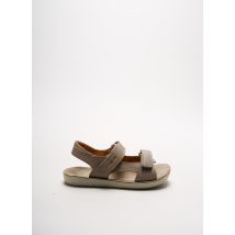 SHOO POM - Sandales/Nu pieds beige en cuir pour garçon - Taille 31 - Modz