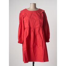 COMPAÑIA FANTASTICA - Robe courte rouge en coton pour femme - Taille 40 - Modz