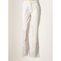 TBS - Pantalon slim beige en coton pour femme - Taille 44 - Modz