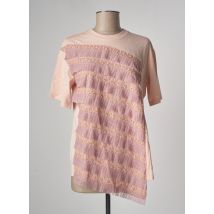 SPORTMAX - Top rose en coton pour femme - Taille 36 - Modz