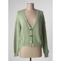 PENNYBLACK - Gilet manches longues vert en coton pour femme - Taille 36 - Modz