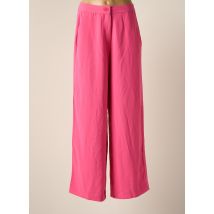 JDY - Pantalon large rose en polyester pour femme - Taille 36 - Modz