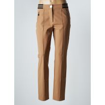 GERRY WEBER - Pantalon slim marron en polyamide pour femme - Taille 40 - Modz