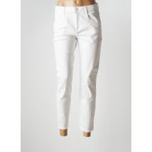 BRAX - Pantalon 7/8 blanc en coton pour femme - Taille 40 - Modz