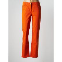 GERRY WEBER - Pantalon slim orange en coton pour femme - Taille 42 - Modz