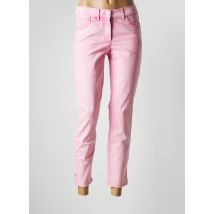 GERRY WEBER - Pantalon 7/8 rose en coton pour femme - Taille 44 - Modz