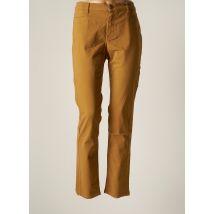 STARK - Pantalon droit marron en coton pour femme - Taille 46 - Modz