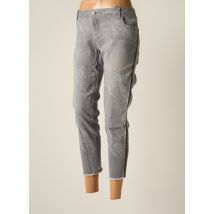 BETTY & CO - Jeans coupe slim gris en coton pour femme - Taille 46 - Modz