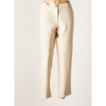 EAST DRIVE - Pantalon chino beige en coton pour femme - Taille 46 - Modz