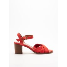MAISON TOUFET - Sandales/Nu pieds rouge en cuir pour femme - Taille 38 - Modz