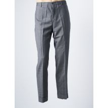 AZZARO - Pantalon slim gris en laine vierge pour homme - Taille 44 - Modz