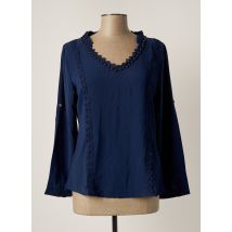 ROSE - Blouse bleu en polyester pour femme - Taille 40 - Modz