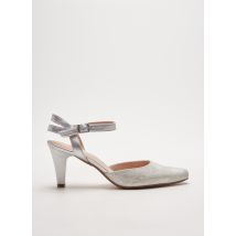 SWEET - Sandales/Nu pieds gris en autre matiere pour femme - Taille 37 1/2 - Modz