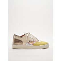 MAM'ZELLE - Sandales/Nu pieds jaune en cuir pour femme - Taille 37 - Modz