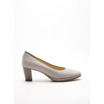 ARA - Escarpins gris en cuir pour femme - Taille 38 1/2 - Modz