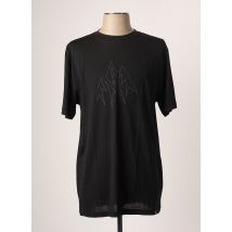 JONES - T-shirt noir en merinos pour homme - Taille XL - Modz