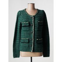 ESSENTIEL ANTWERP - Gilet manches longues vert en laine pour femme - Taille 40 - Modz