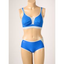 ANITA - Ensemble lingerie bleu en polyamide pour femme - Taille 90C M - Modz