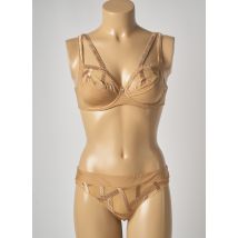 LOUISA BRACQ - Ensemble lingerie beige en polyamide pour femme - Taille 85C M - Modz