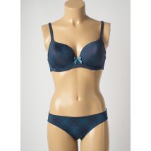 ROSA FAIA - Ensemble lingerie bleu en polyamide pour femme - Taille 90C M - Modz