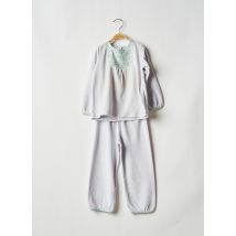 PETIT BATEAU - Pyjama bleu en coton pour fille - Taille 6 M - Modz